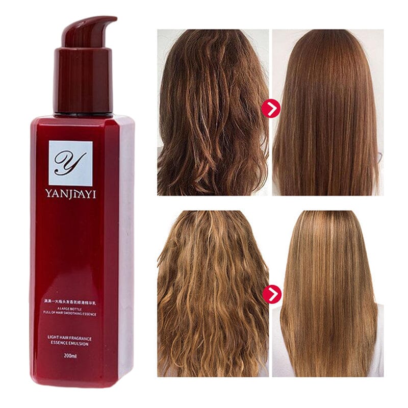 Leave-In Hair Serum for Frizz Control | 200ml Micro-Bead Formula, Fast 3-Second Absorption | No-Rinse Smoothing for All Hair