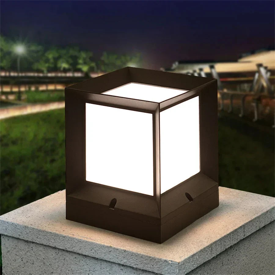 Lume | Outdoor Floor Lamp – Modern Design with Warm LED Light