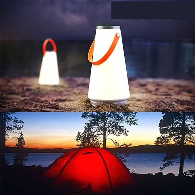 LumiLight | Rechargeable Camping Lantern with Adjustable Brightness - Cordless Design for Indoor & Outdoor Use