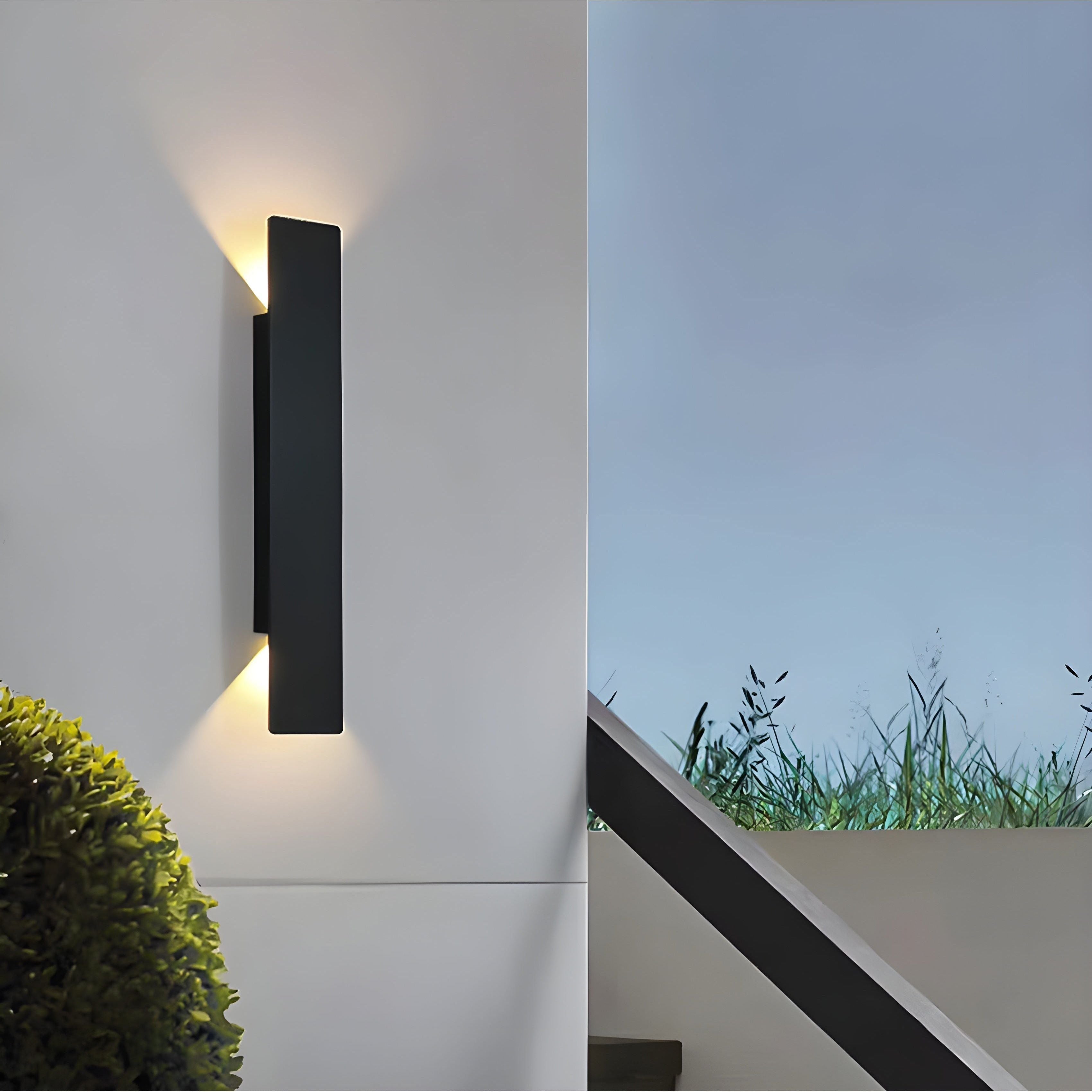 LuxeWall | Outdoor Wall Lights – Weatherproof Aluminum LED Design