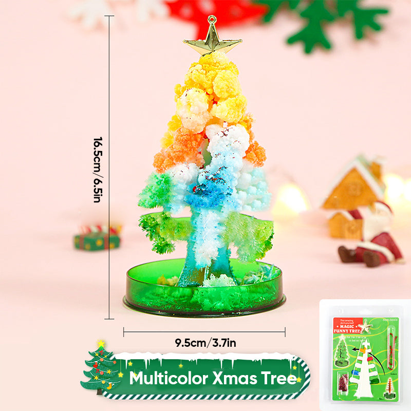 Magic Growing Christmas Tree Novelty Kit | Grows Paper Foliage in 24 Hours | Fun Christmas Activity for Kids and Adults