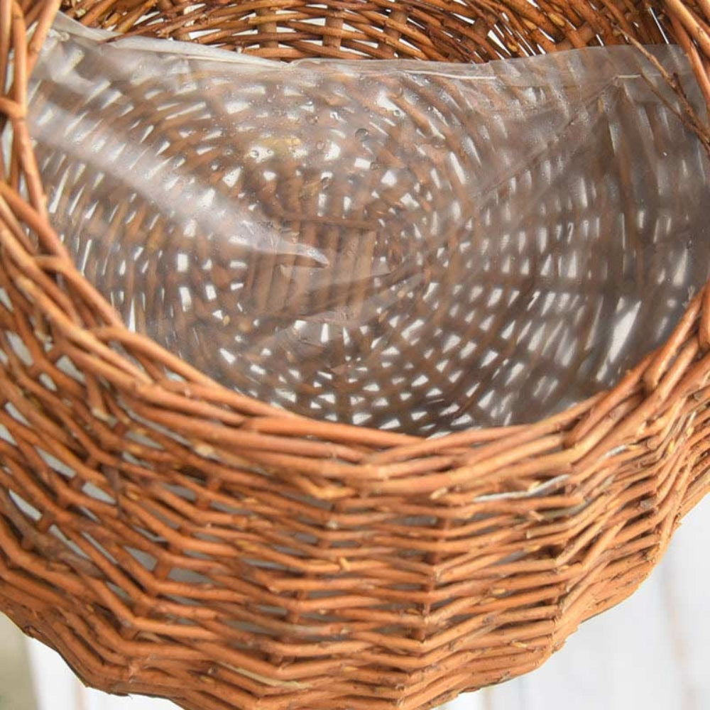 Maison | Handwoven Hanging Basket – Natural Wicker Design for Plants