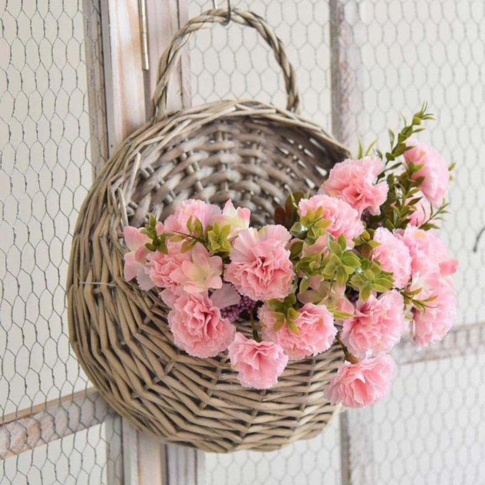 Maison | Handwoven Hanging Basket – Natural Wicker Design for Plants