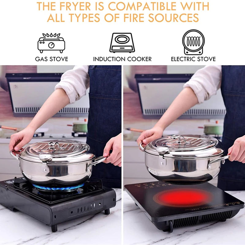 Master Fryer with Thermometer 3