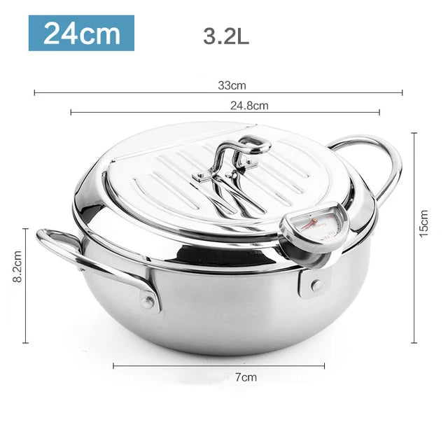 Master Fryer with Thermometer 7