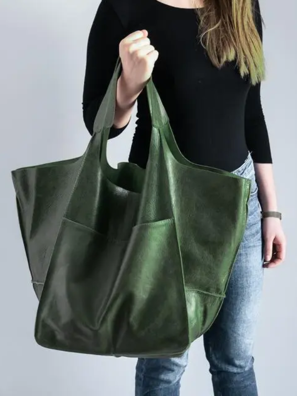 Maxine | Large Designer Bag Tote - Durable PU Leather Design