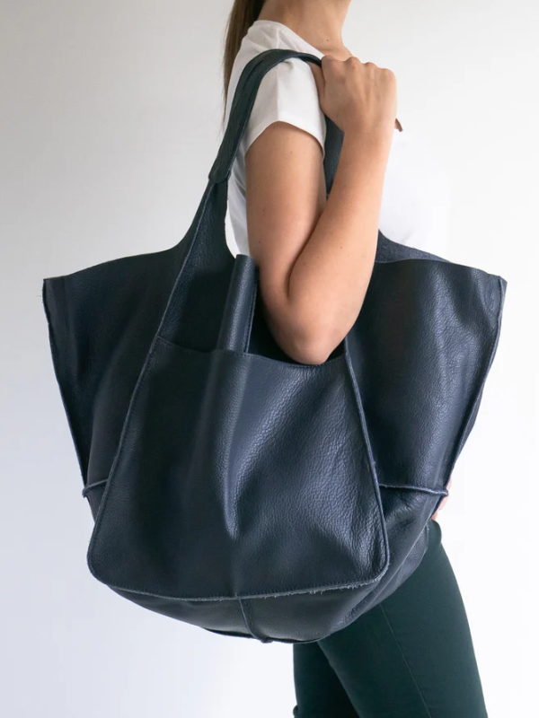 Maxine | Large Designer Bag Tote - Durable PU Leather Design