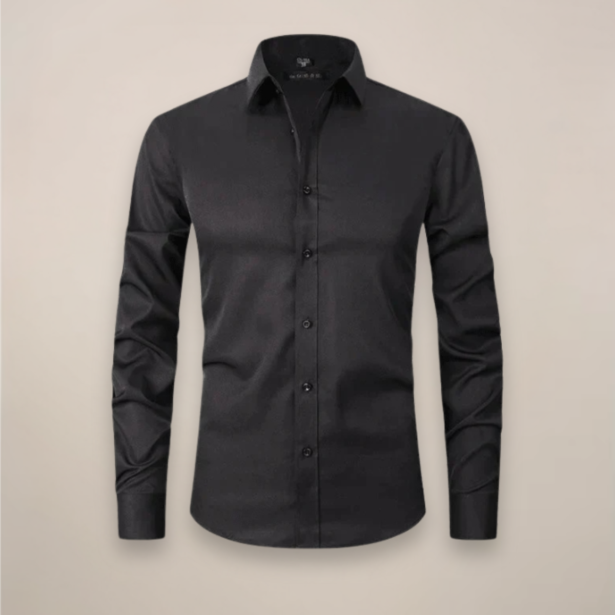 Men's Dress Shirts – Long-Sleeved Structured Fit Wrinkle-Free Fabric
