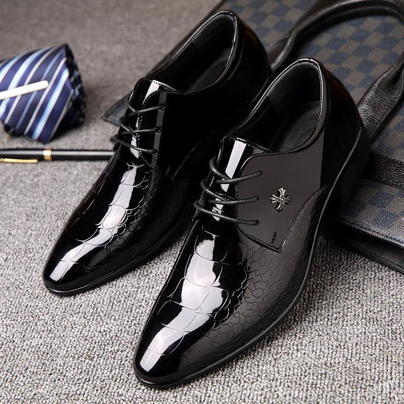 Men's Oxford Shoes – Classic Formal Design with Polished Finish
