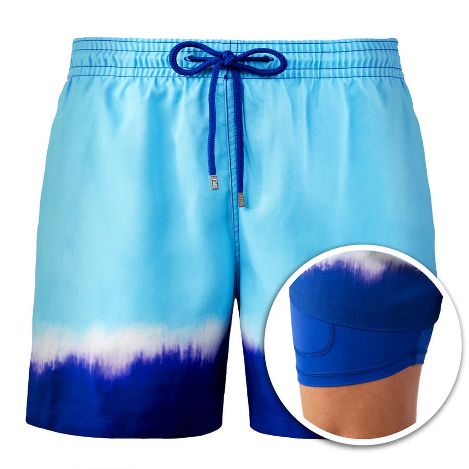 Men's Swim Shorts – Quick Dry Double Layer Design