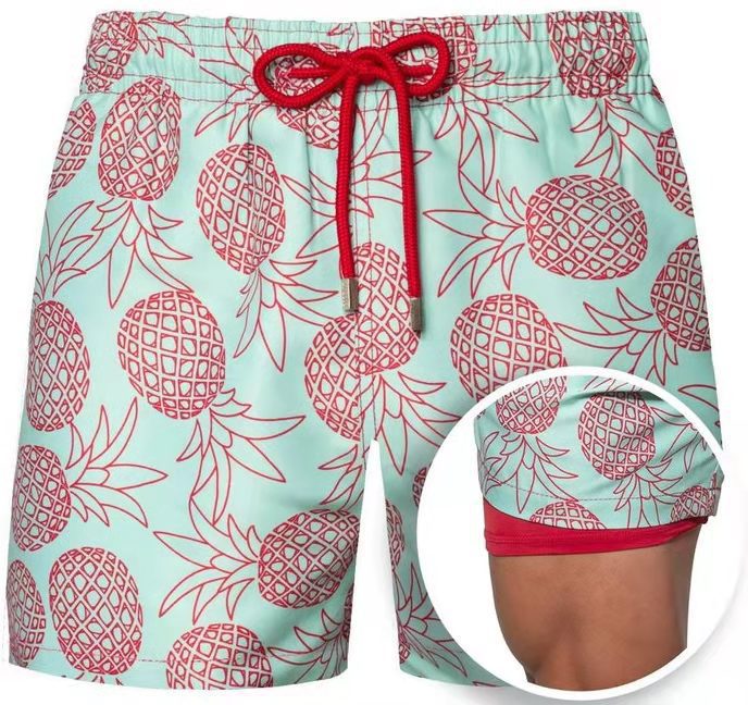 Men's Swim Shorts – Quick Dry Double Layer Design