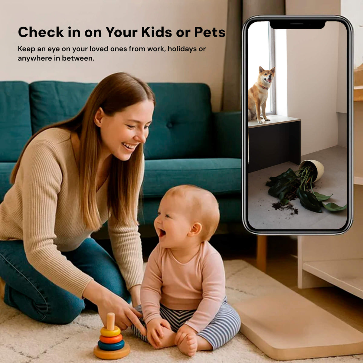 Mini Hidden Spy Camera Wireless | 1080p HD Video & Audio, IR Night Vision | Motion Alerts, Live App Streaming, MicroSD 5
