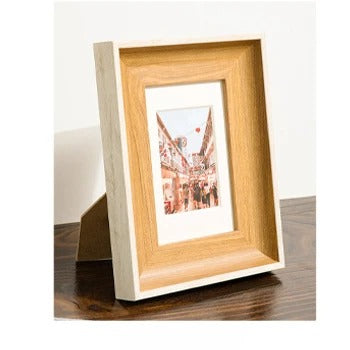 Modern Photo Frames Set - Durable Resin & Plexiglass Design