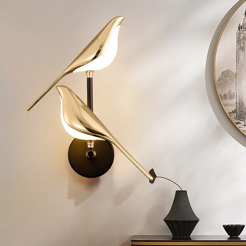 Modern LED Bird wall light 1