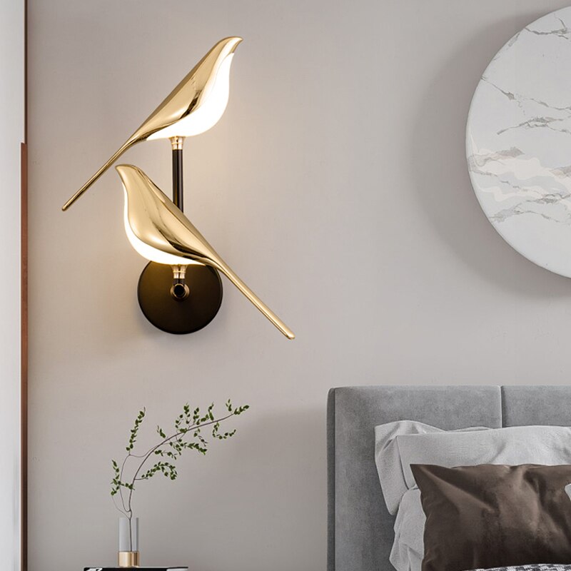 Modern LED Bird wall light 4