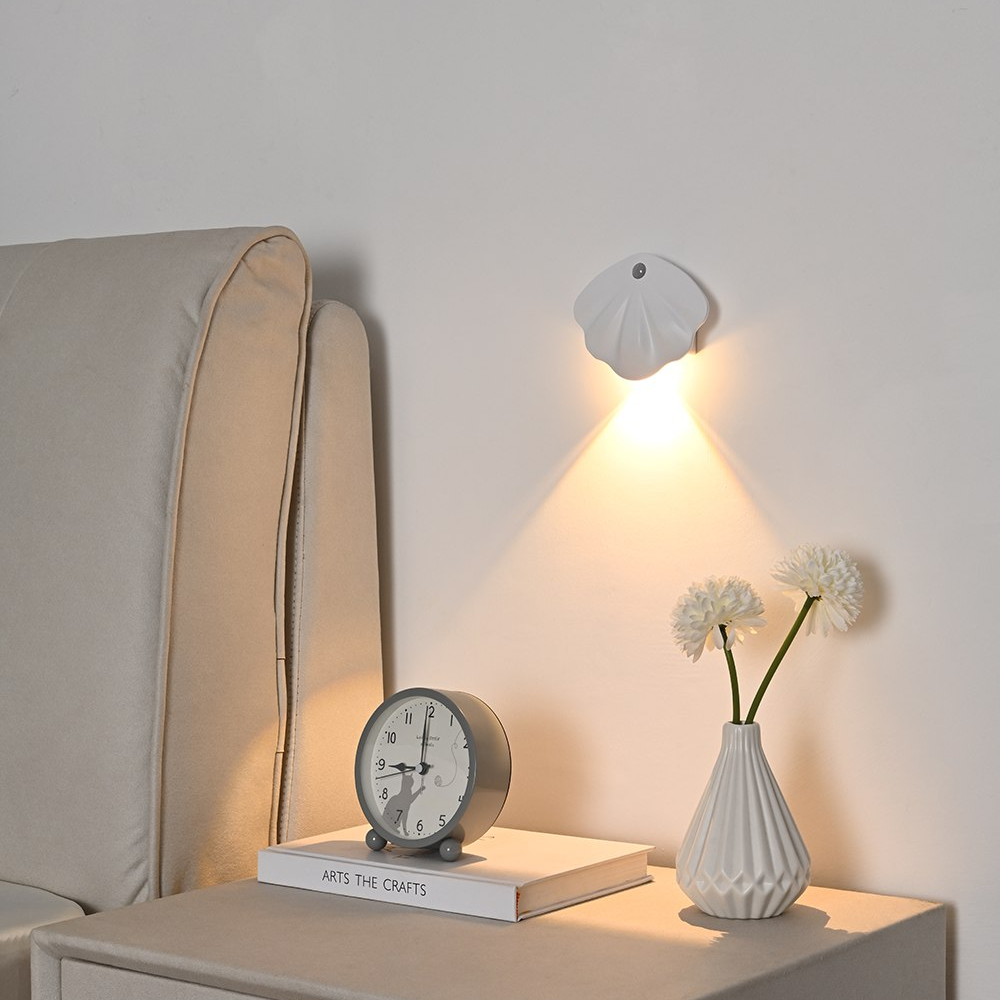 Motion Sensor Light USB Rechargeable | Warm & Neutral White, 3 Light Modes | Magnetic Mount, Battery Lasts Months