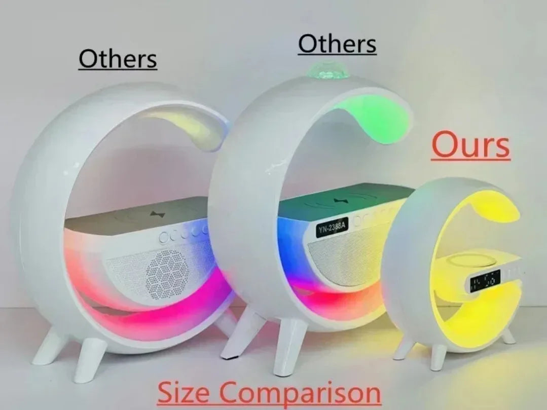 Multifunction Wireless Charging Lamp – Bluetooth Speaker & LED Light | Desk Use 6