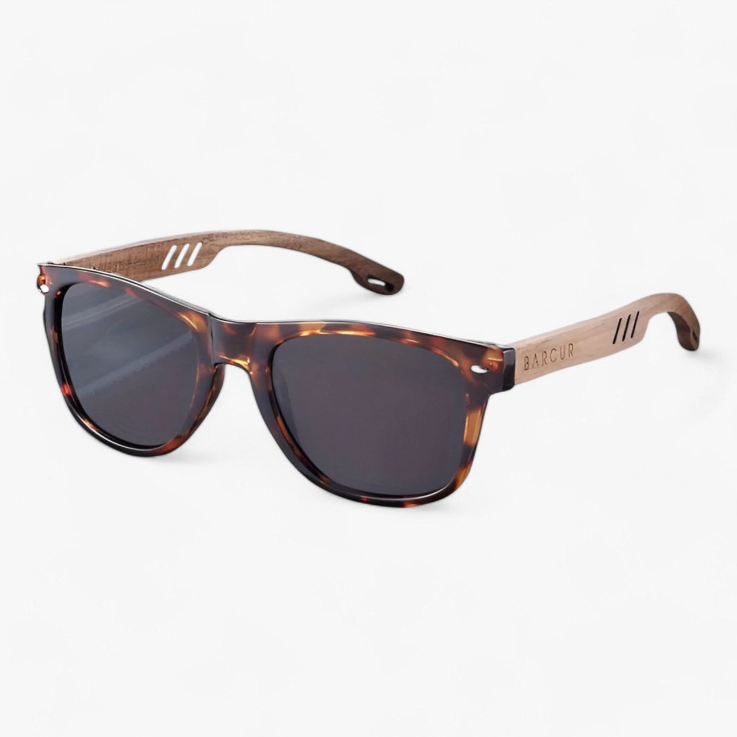 NatureVision | Polarized Sunglasses with Wooden Temples - UV400 Eye Protection 9