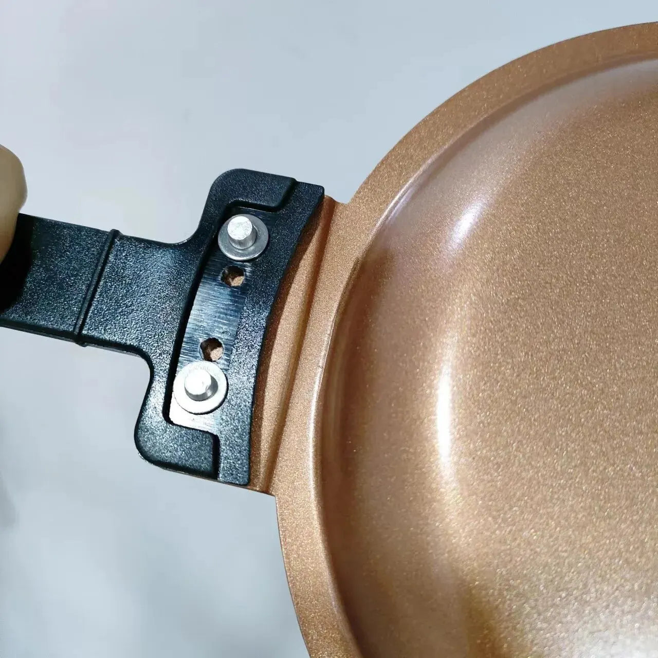NonStick Pan | Two Hinged Sides That Flip Together