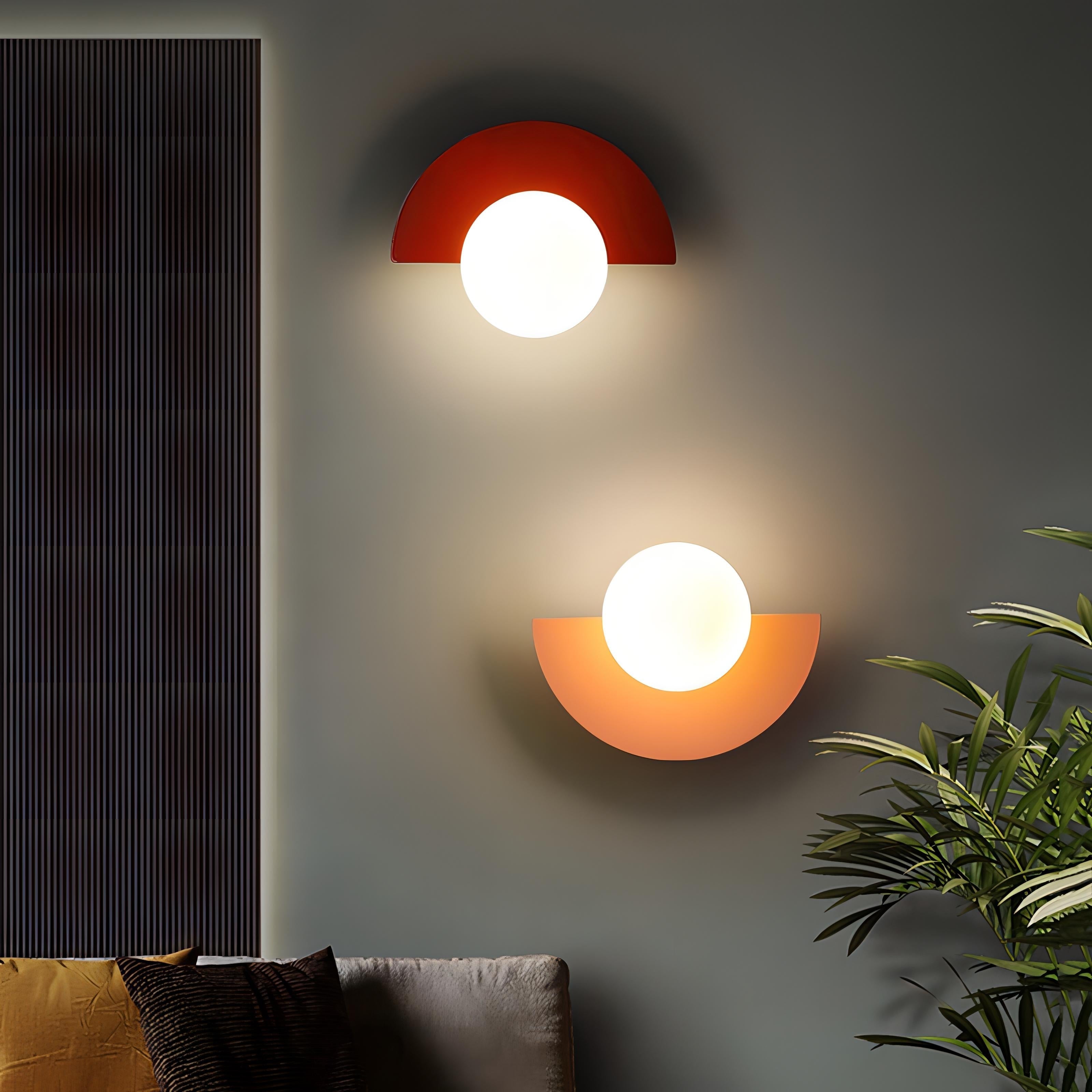 Nordic Semicircle Wall Lamp 1