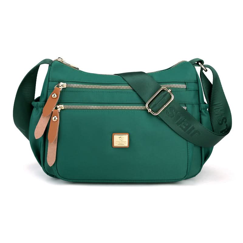 Nylon Shoulder Bag | Compact Design With Multiple Pockets - Durable & Stylish