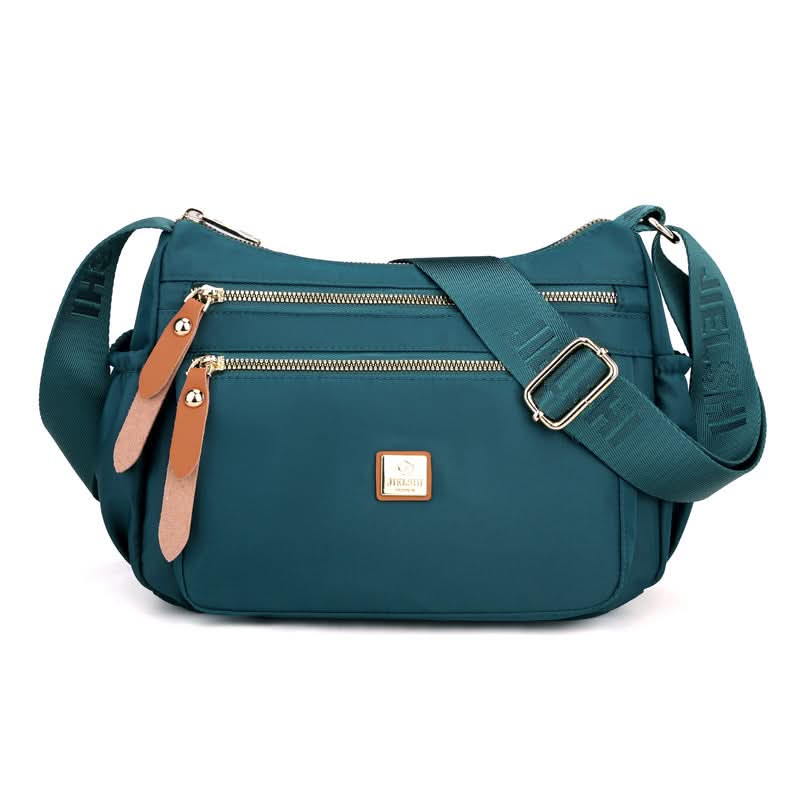 Nylon Shoulder Bag | Compact Design With Multiple Pockets - Durable & Stylish