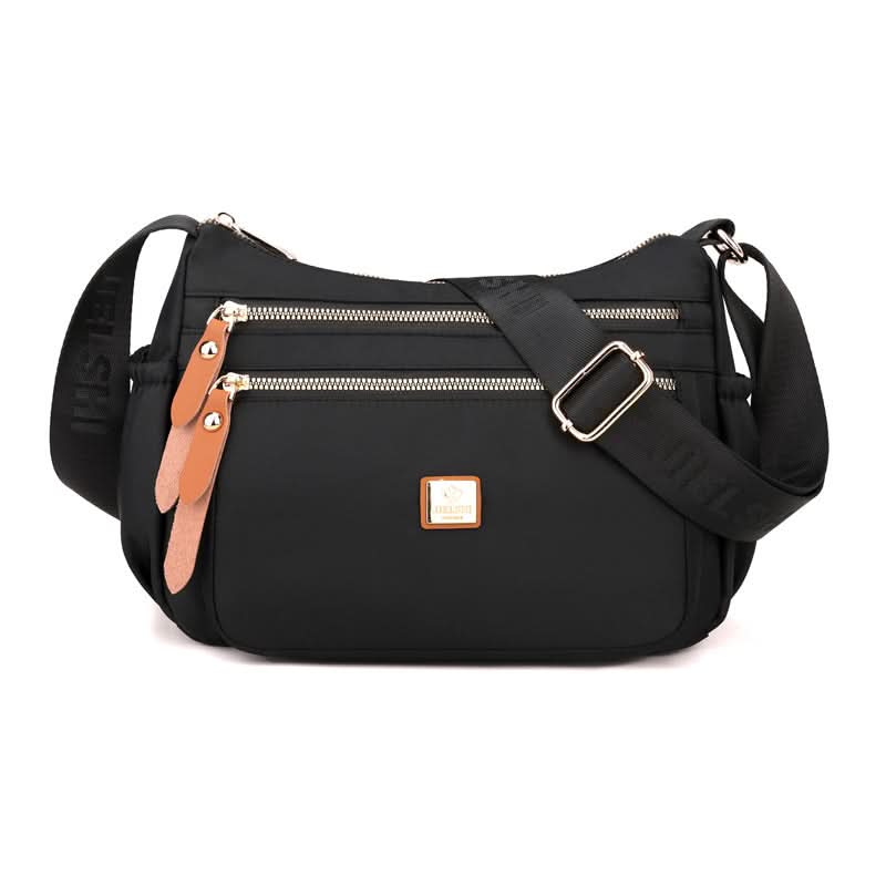 Nylon Shoulder Bag | Compact Design With Multiple Pockets - Durable & Stylish