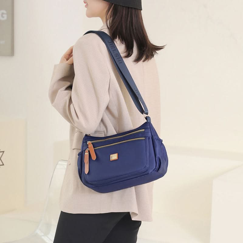 Nylon Shoulder Bag | Compact Design With Multiple Pockets - Durable & Stylish