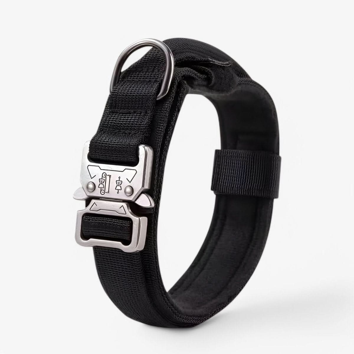 Nylon Dog Collar – Black, Sturdy Design for Medium and Large Dogs During Walks and Training Sessions 8