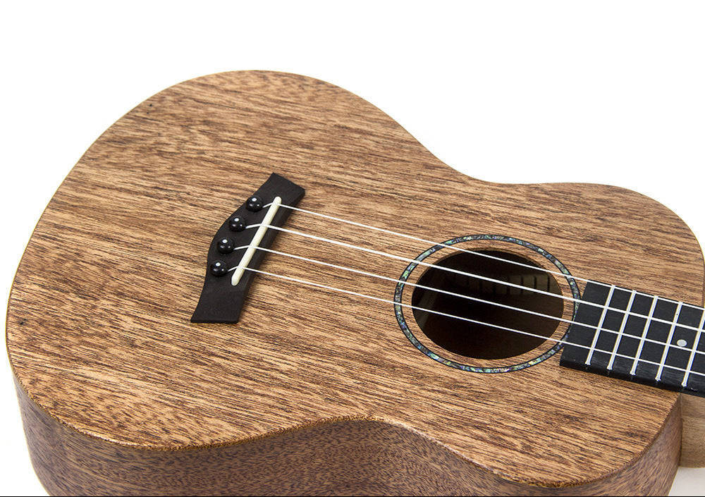 21-Inch Mahogany Ukulele | Includes Case, Tuner and Strap | Birch, Classical Pink or Natural Finish, Smooth Fingerboard 1