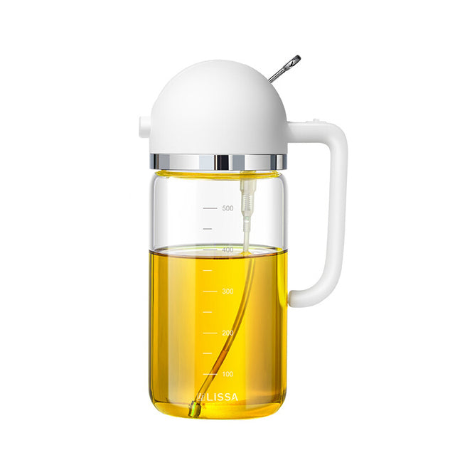 Olive Oil Spray | Spray Or Pour Top, Marked Clear Body