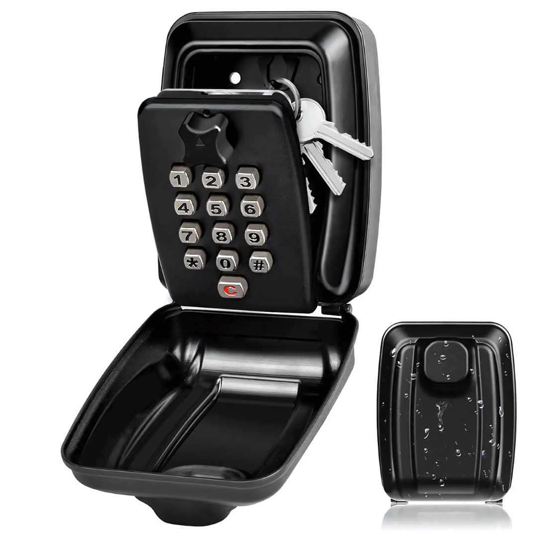 Outdoor Key Box | Wall Mounted Combination Key Safe
