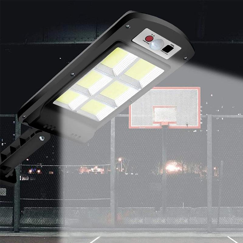 Outdoor Solar LED Lamp 200W COB | Motion, Twilight Sensor & Remote Control | Weatherproof 360° Outdoor Wall Light