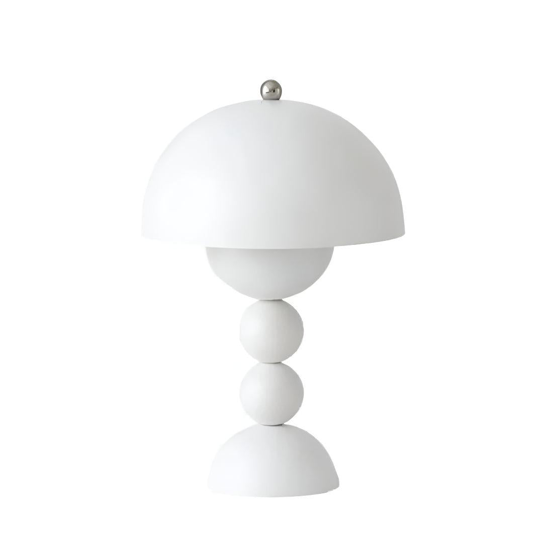 Portable Cordless Table Lamp With Rechargeable Battery and Push Button Switch