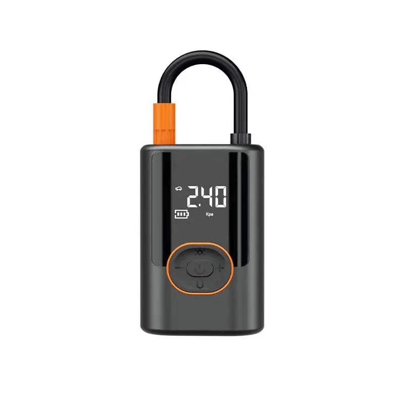 Portable Tyre Inflator Compressor | Automatic Pressure Control up to 150 PSI | Cordless 4000mAh Rechargeable Battery, LED Light