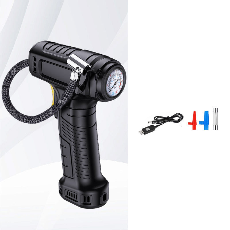 Portable Tyre Inflator Cordless | Digital Pressure Display & Auto Shut-Off | 35L/min Fast Inflation with LED Light