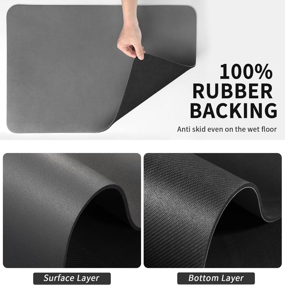 Quick-Drying Dish Mat | Diatomite Absorbent Counter Mat