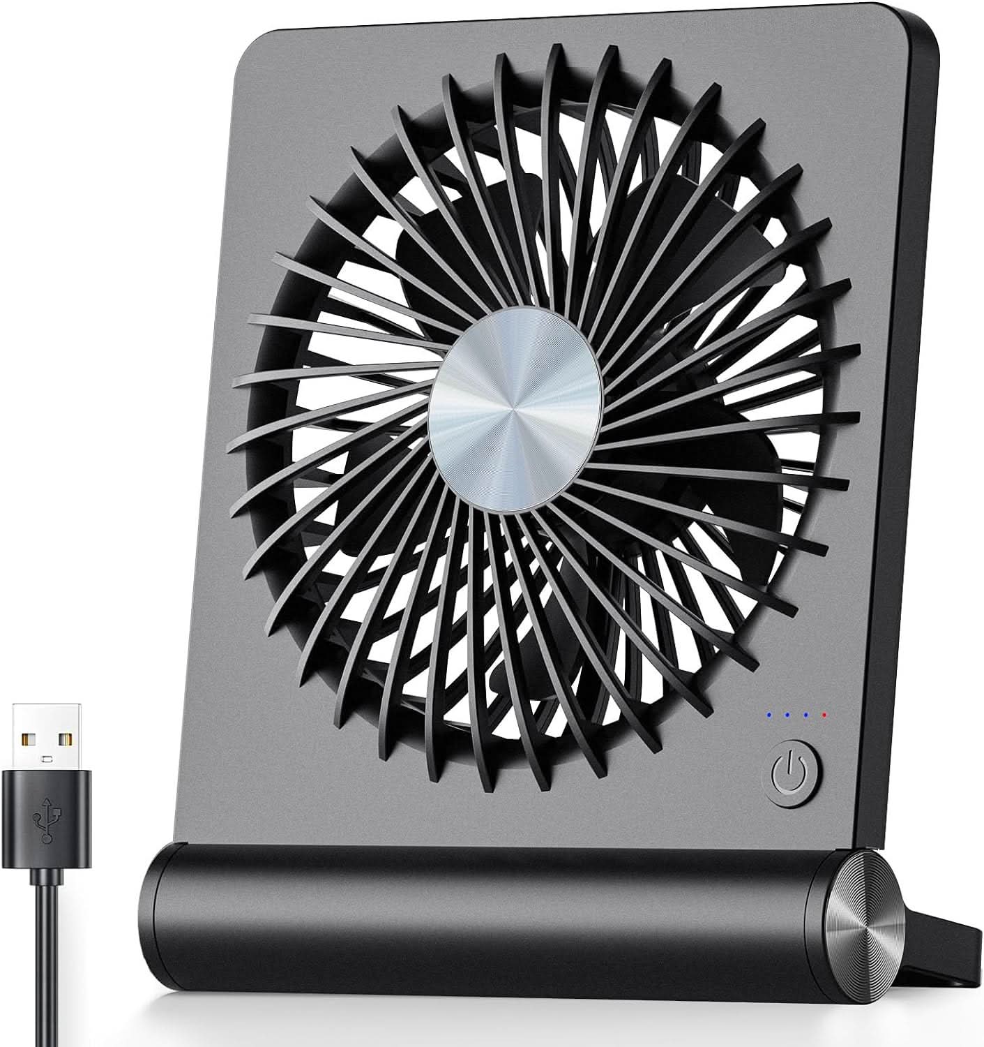 QuietAir | Small Desk Fan – Ultra-Quiet Compact Design for Home Office