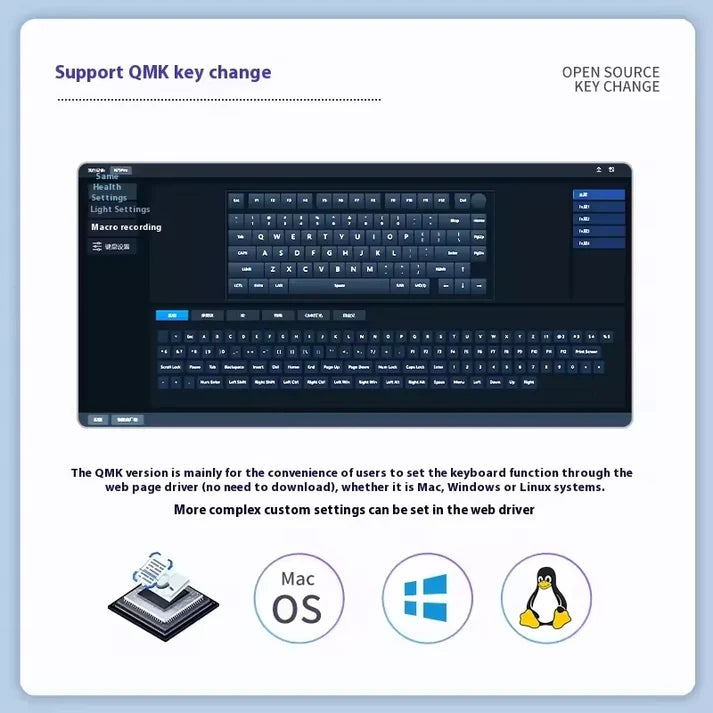 Wireless Mechanical Gaming Keyboard | Bluetooth, 2.4G & Type-C Modes | 3750mAh Battery, RGB Backlight, Gasket Mount 7