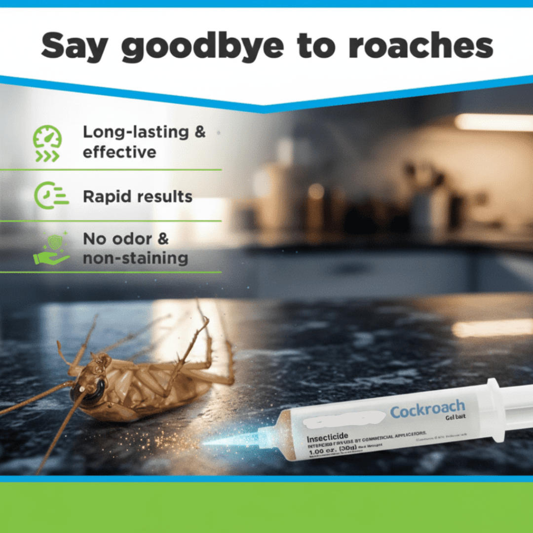 ROACHGUARD – Cockroach Gel Bait for Indoor & Outdoor Use 4
