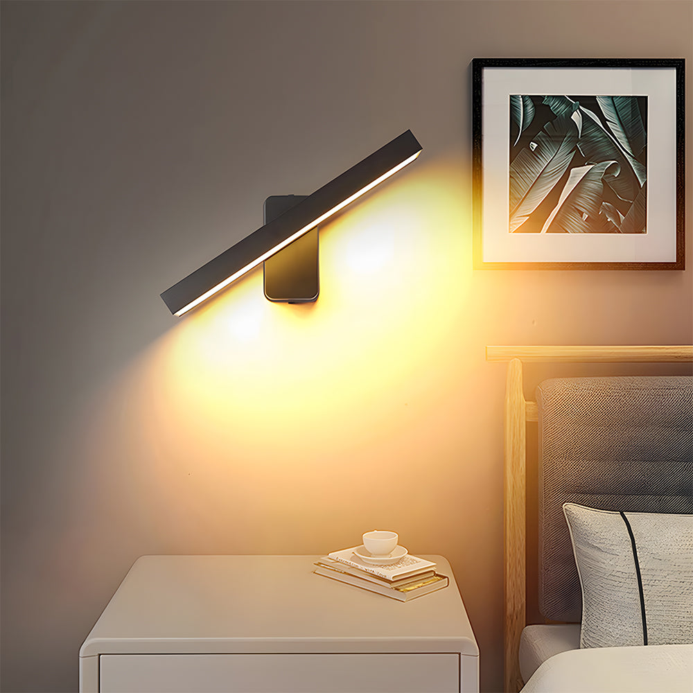 Aluminium Outdoor Wall Light | Four Sizes 20-50cm, IP65 Waterproof | Warm White LED, Wall Switch or Motion Sensor 7