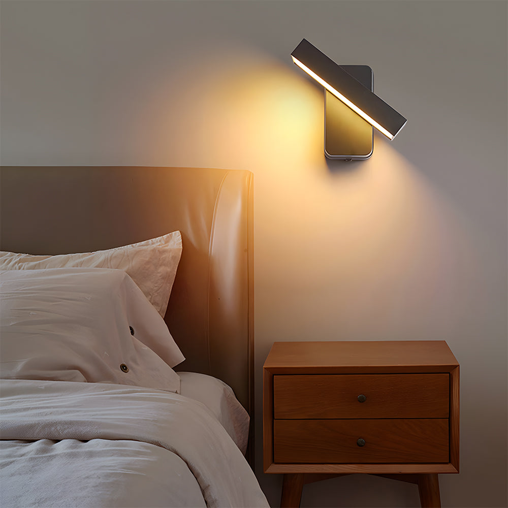 Aluminium Outdoor Wall Light | Four Sizes 20-50cm, IP65 Waterproof | Warm White LED, Wall Switch or Motion Sensor 6