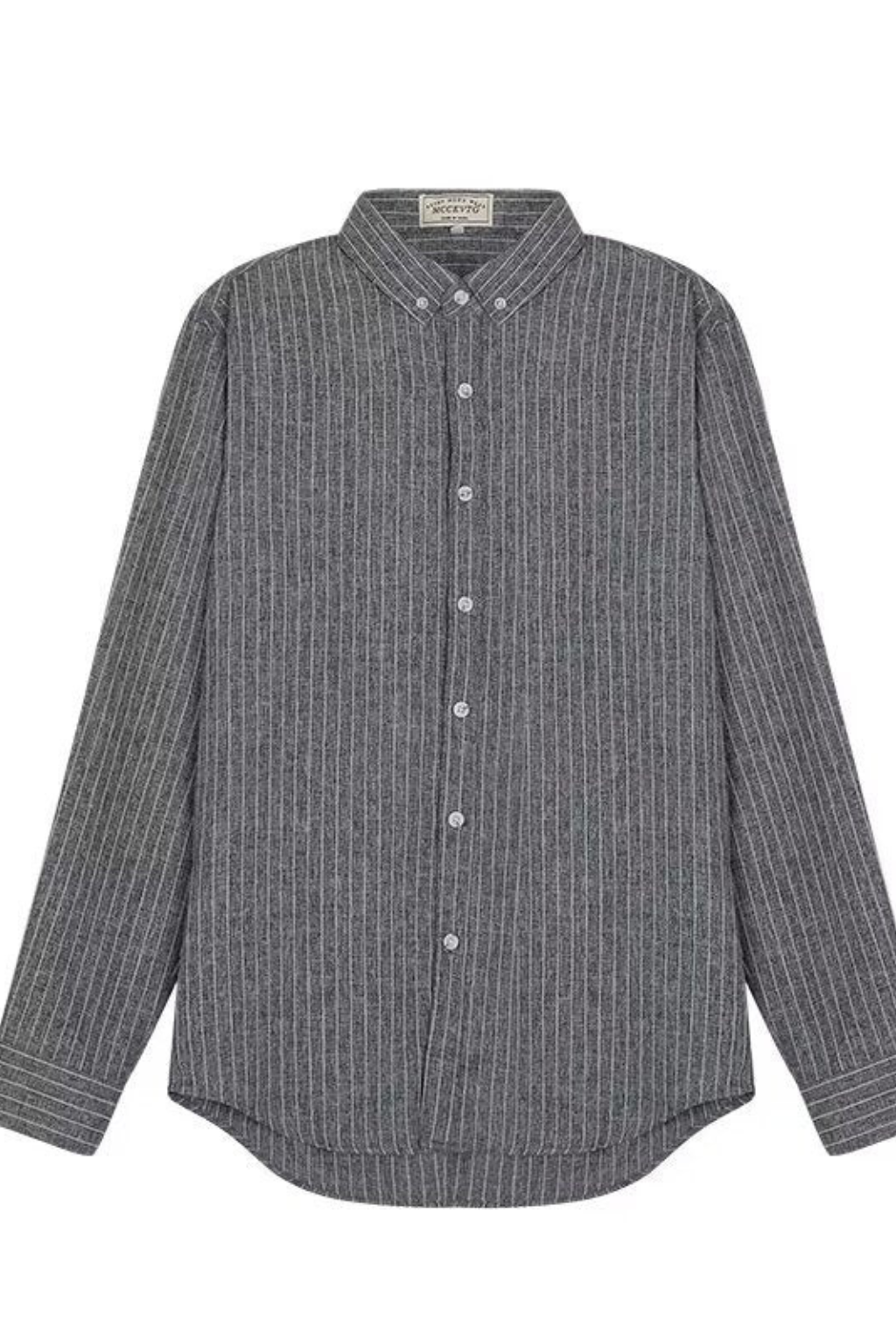 Rupert | Men's Dress Shirt – Striped Long Sleeve Cotton Design 8
