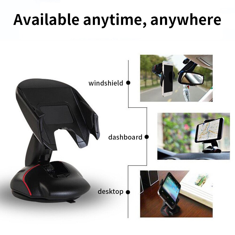 360 Rotating Foldable Car Dashboard Phone Holder - Image 6