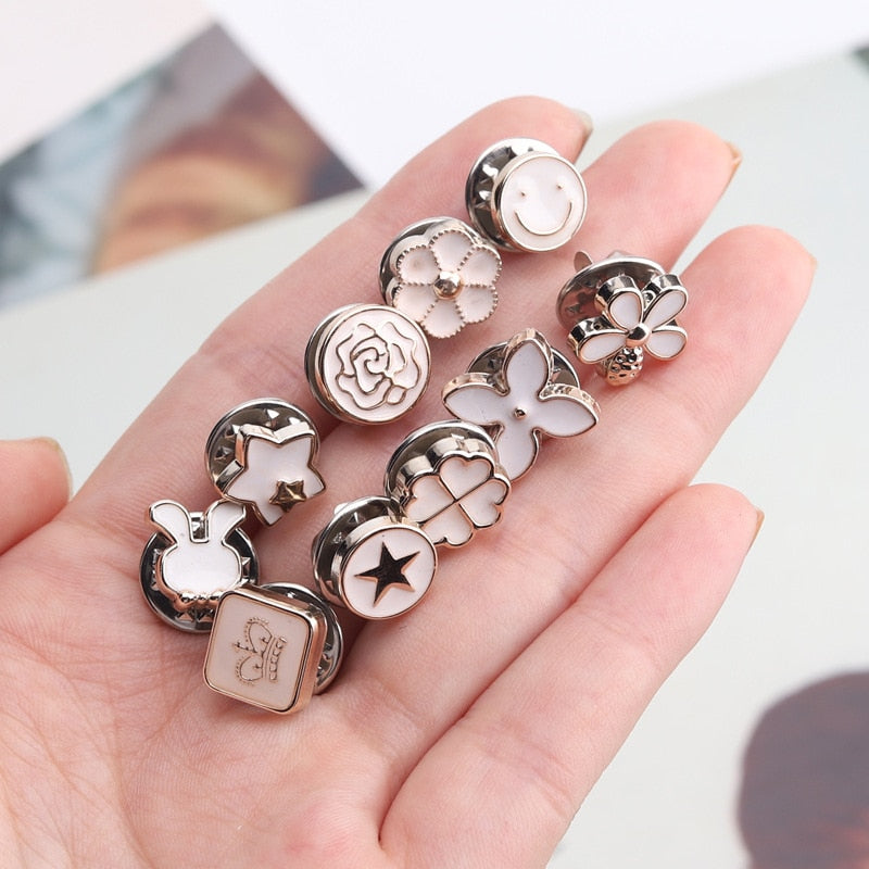 Button Replacement Snap Kit Metal Alloy | No-Sew Instant Fix for Blouse Gaps | Reusable for Over 3 Years, No Sewing Needed 11