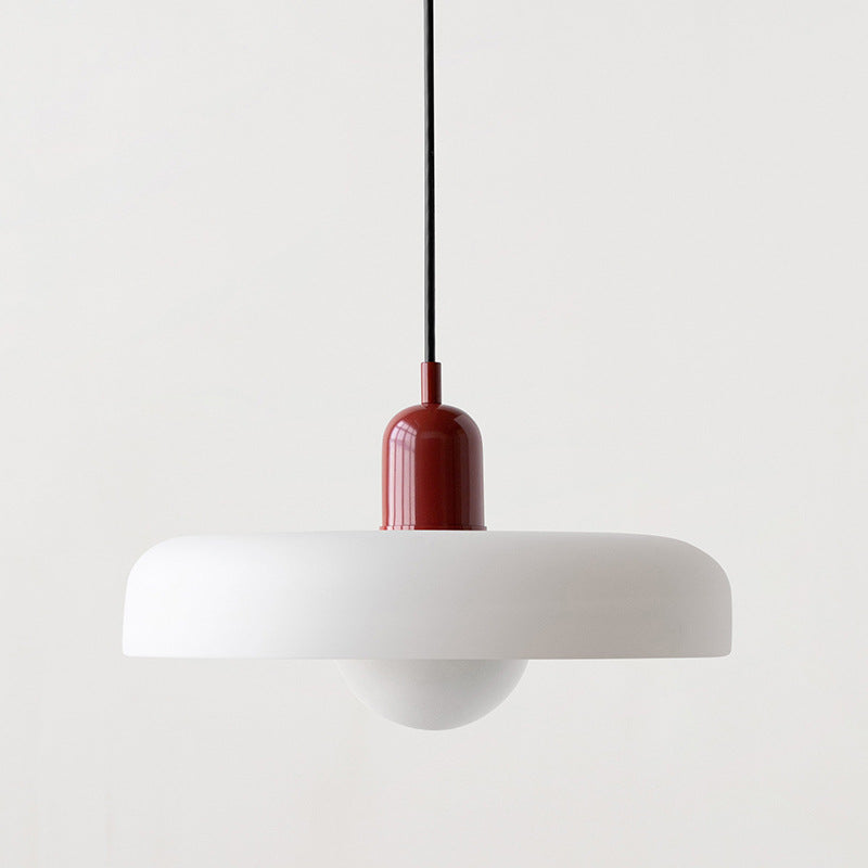 Pendant Lamp Handmade Glass Geometric Bauhaus with Adjustable Cord 39