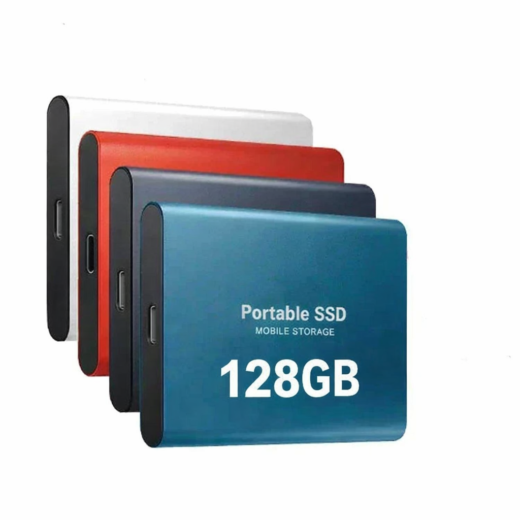 External SSD Flash Drive 128GB | USB 3.1 & USB-C | Aluminium Housing, 30 g, Pocket-Sized, Fast Data Transfer, Plug-and-Play 9
