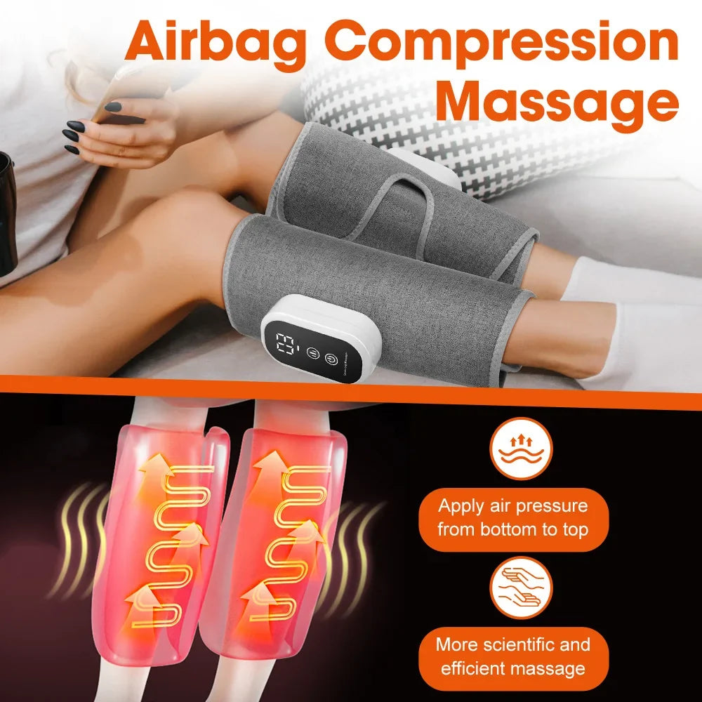 Electric Leg Massager | Wireless Air Compression Wrap