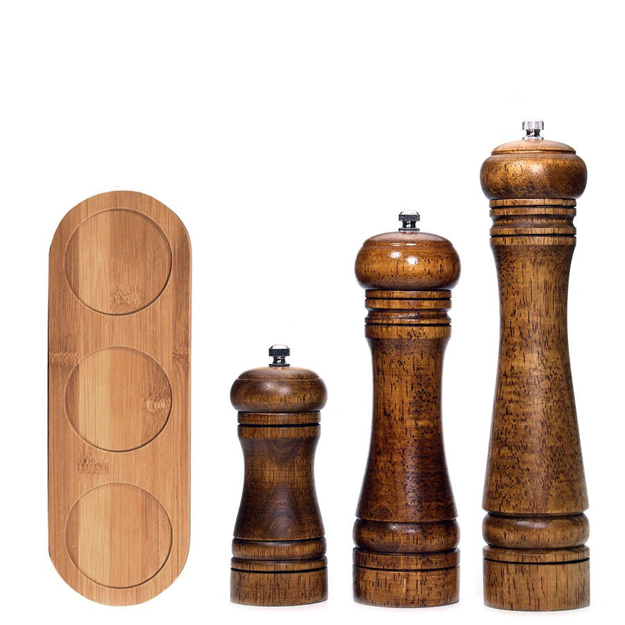 Salt and Pepper Mills Pepper Mill with Strong Adjustable Grinder 13