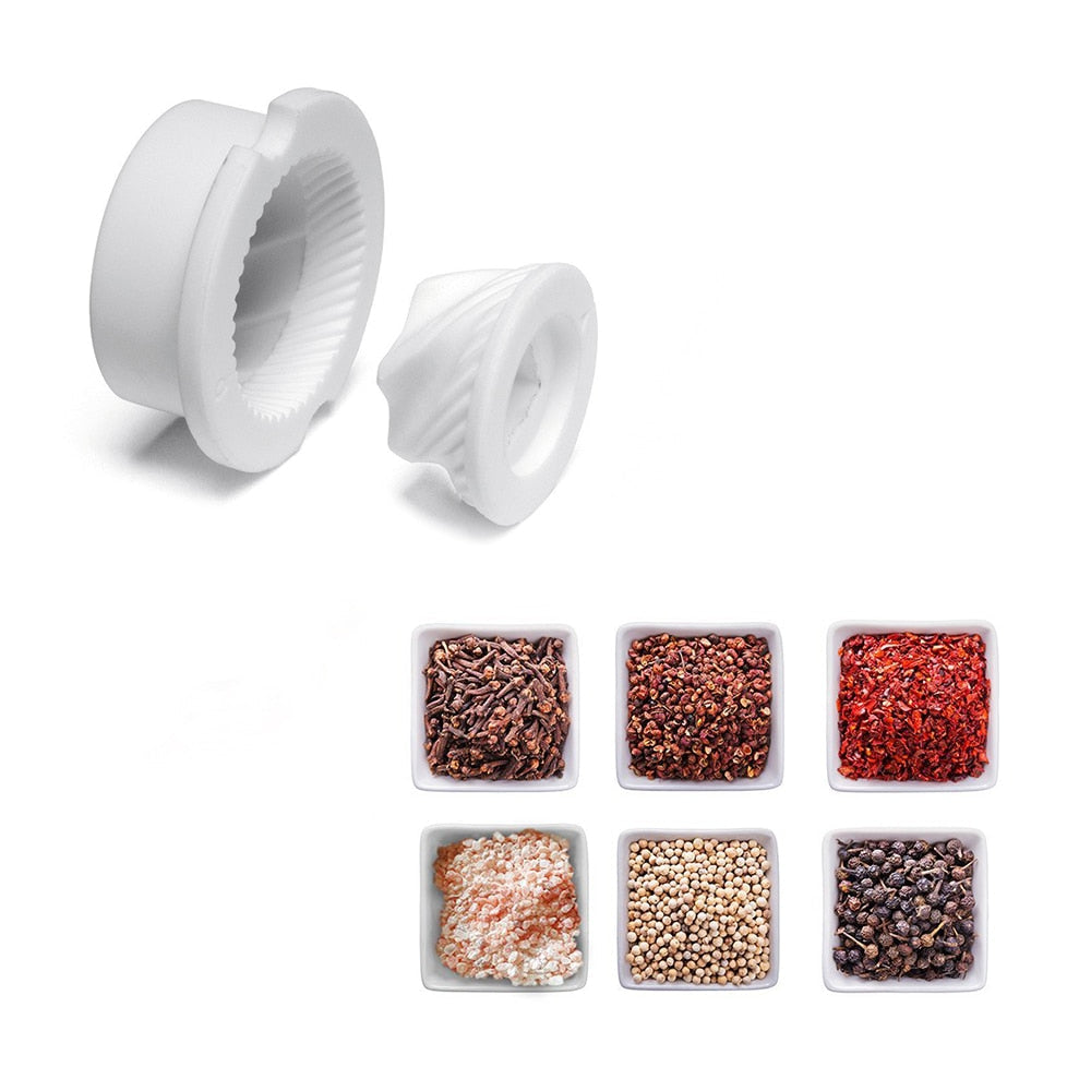 Salt and Pepper Mills Pepper Mill with Strong Adjustable Grinder 3